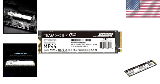 Massive 8TB SLC Cache SSD for Unmatched Data Transfer - PCIe 4.0 Fast Access
