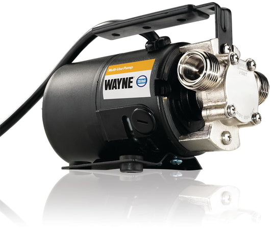 Durable 120V Transfer Pump - Portable, Lightweight with Suction Hose Included