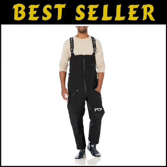 Durable Men's FTX Armor Rain Bibs with Adjustable Straps for Ultimate Comfort
