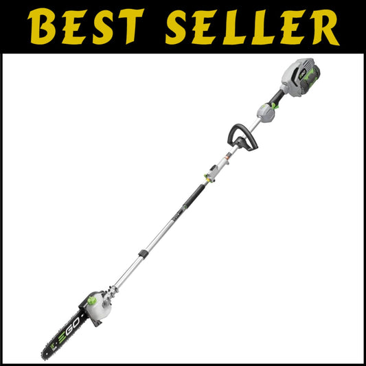 10-Inch High-Speed Pole Saw with 56V Lithium Battery - Lightweight & Versatile