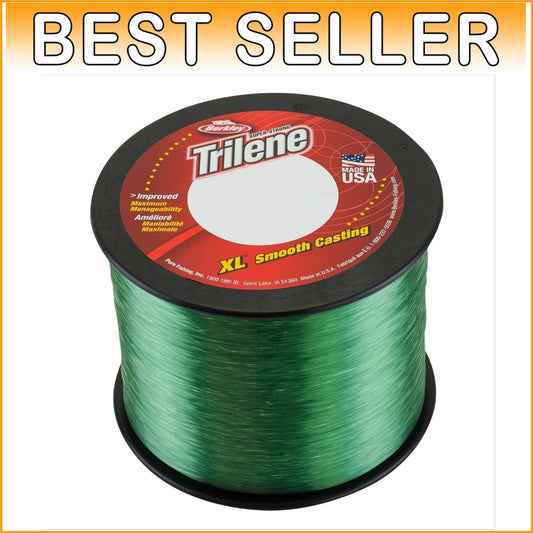 Enhanced Trilene XL Fishing Line - Low-Vis Green, Strong 17lb Breaking Strength