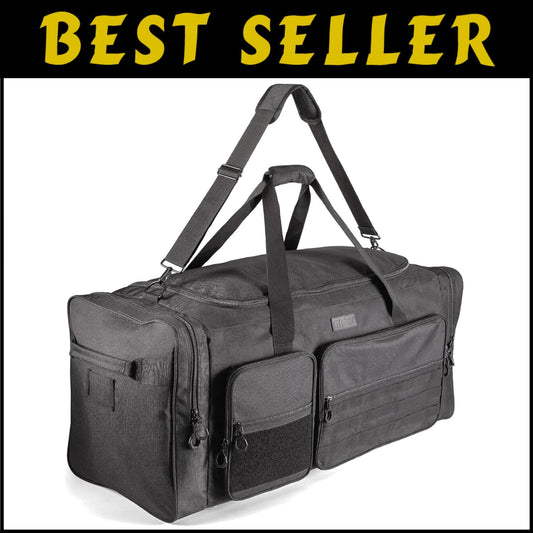 Versatile Heavy Duty Travel Duffle Bag - Perfect for Coaches & Enthusiasts