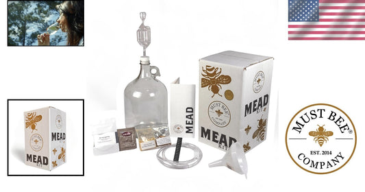 All-in-One Honey Wine Brewing Kit - Reusable Equipment for Endless Mead Making