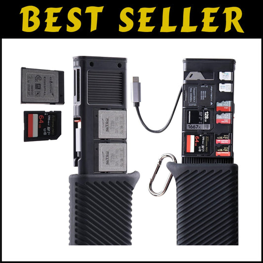 CFexpress Type B & SD Card Reader with Portable Case - Ultimate Workflow Tool