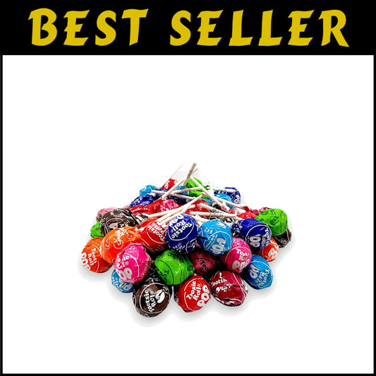 Individually Wrapped Tootsie Roll Lollipops - 9 Flavors, Peanut & Gluten Free