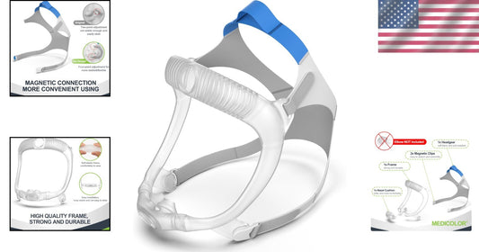Durable P30i Replacement Set: Universal-Size Nasal Cushion with Magnetic Release