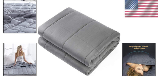 Breathable Microfiber King Size Weighted Blanket - Optimal Comfort 78"x85"