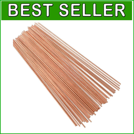 50-Piece Solid Copper Rods 11.8'' Long, 0.12'' Diameter for Versatile Crafts