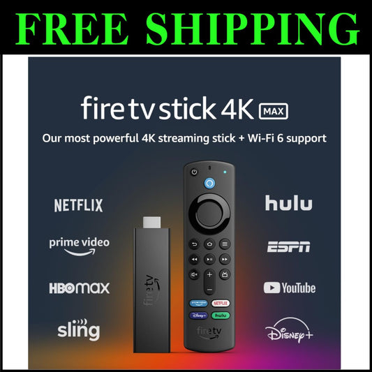 Fire TV Stick 4K Max - Reimagined for Ultimate Streaming | Alexa, Dolby Vision