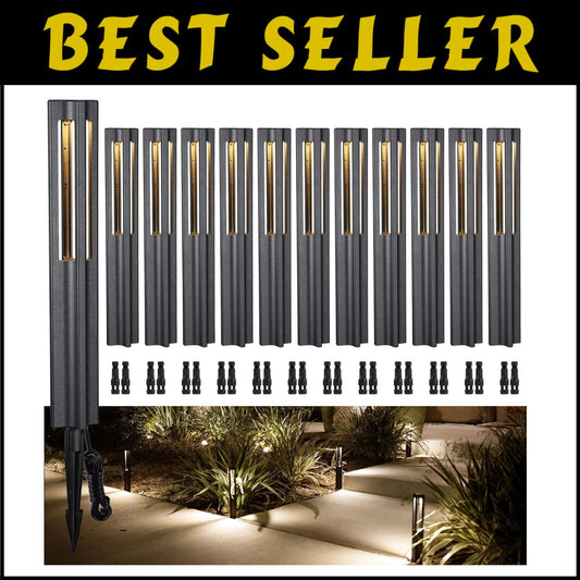 Corrosion-Resistant 12-Pack Low Voltage LED Lights for Stunning Outdoor Spaces