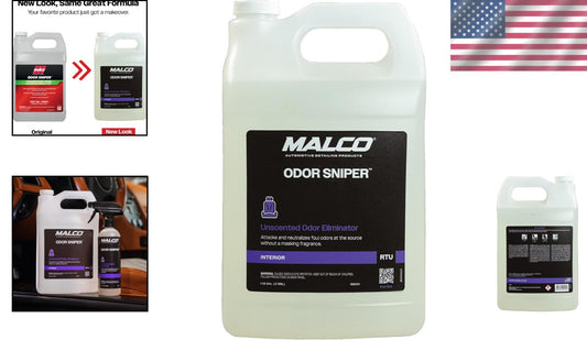 1-Gallon Odor Sniper - Powerful Odor Neutralizer for Cars, Fragrance Free