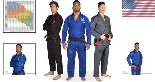 Complete Men’s BJJ Outfit - Gi and Accessories for Competitive Performance