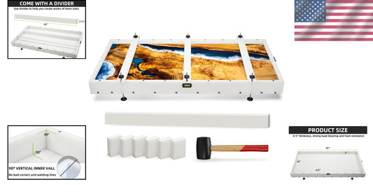 48x24x3 High-Temp Resistant Epoxy Resin Mold with Easy Demoulding Features