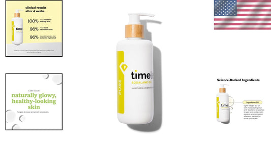 Fragrance-Free Squalane Oil - Lightweight Hydrating Face Oil for All Skin Types