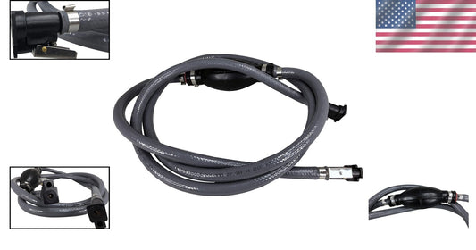 Johnson/Evinrude Marine Fuel Hose - 7 ft, Durable Alcohol Resistant Design