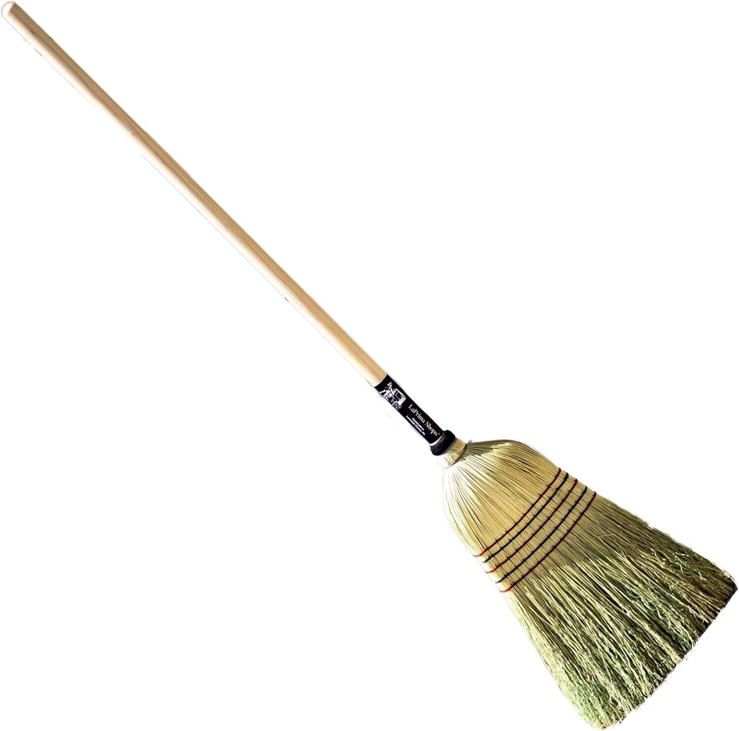 56-Inch Old-Fashioned Handmade Broom - Perfect for Heavy Duty Cleaning