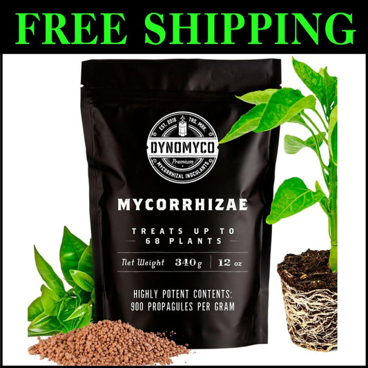 Mycorrhizal Inoculant for Healthy, Resilient Plants - Ready for Root Development