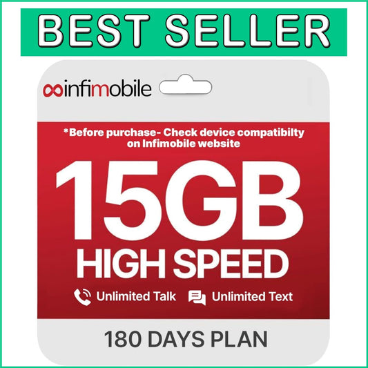 Reliable 12-Month Mobile Plan: 15GB High-Speed Data with Unlimited Talk/Text
