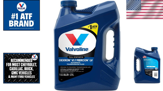Premium 1 Gallon Full Synthetic DEXRON VI/MERCON LV ATF for Optimal Performance