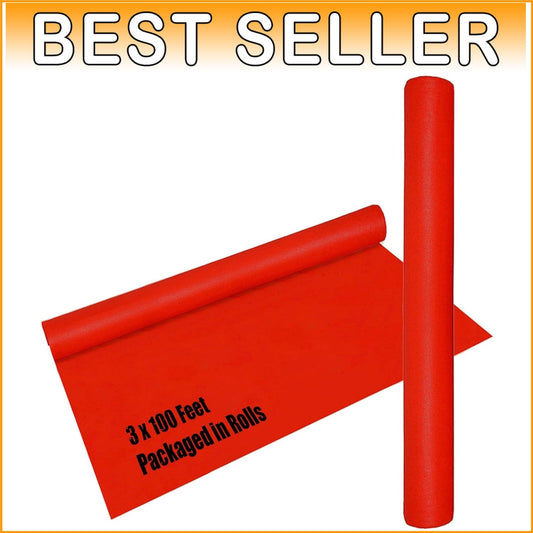 Affordable 3 x 100 ft Red Carpet Runner - Perfect for Any Special Occasion 💃