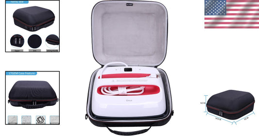 Lightweight Black & Gray Case for Cricut EasyPress 2/3 - Perfect Protection