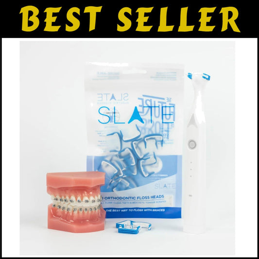 Electric Flosser: Award-Winning 3-in-1 Braces Care Kit for All Ages