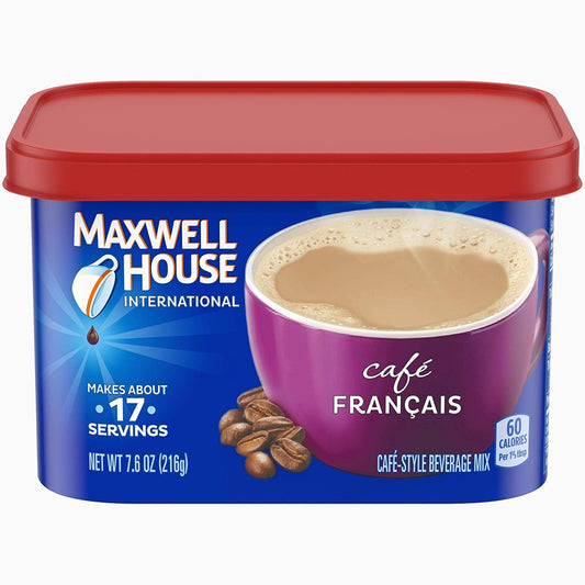 Café Francais International Cafe Mix - Light Roast, Perfect for Coffee & Creamer