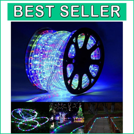 720 LED Flexible Tube Lights - Timed, Waterproof Rope Lights for Outdoor Fun