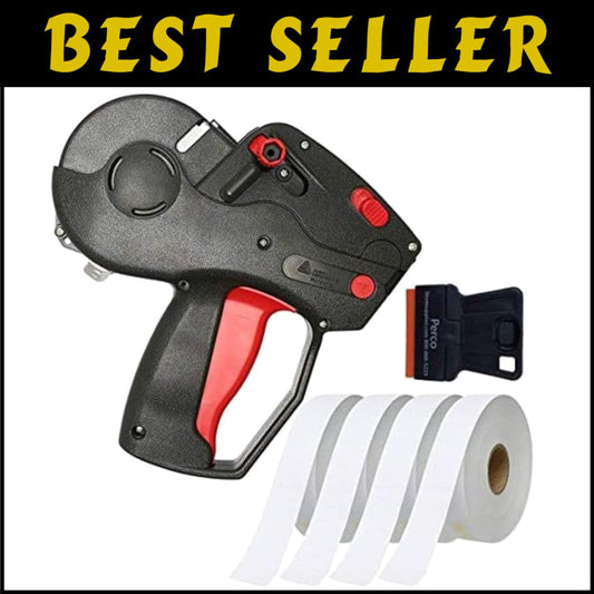 Lightweight Pricing Gun Starter Kit - Includes Price Labels & Preloaded Inker