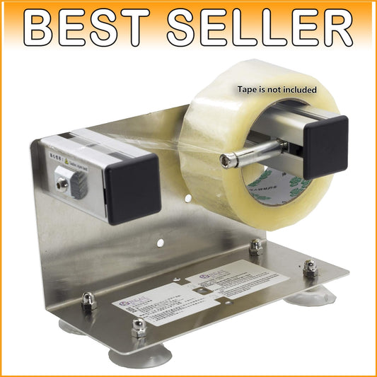 2''/3'' Stainless Steel Desktop & Wall-Mounted Tape Dispenser with Suction Cup