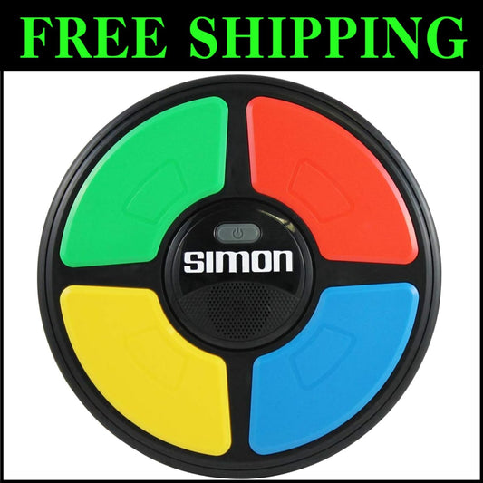 Interactive Simon Memory Game with Built-In Counter & 9-Inch Digital Display