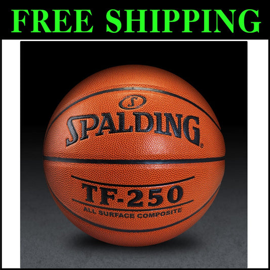 Durable Indoor/Outdoor Composite Basketball - Size 7, 29.5" Ready to Play