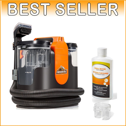 Effortless 0901 Upholstery Cleaner with Accessories - Ideal for Cars and Couches