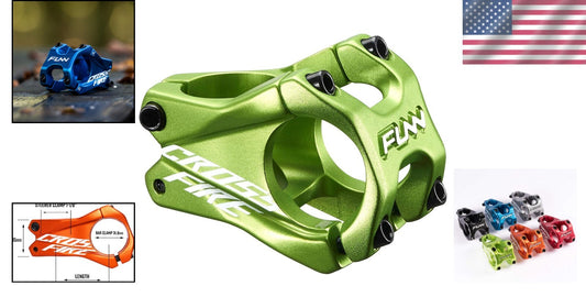 Crossfire 31.8mm Aluminum Mountain Bike Stem – Lightweight & Durable Design