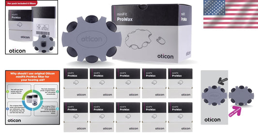 10 Packs of Genuine MiniFit ProWax Filter Guards for Optimal Sound Quality