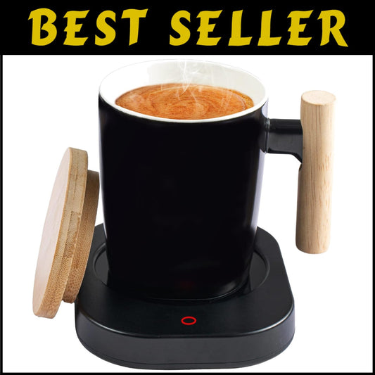 Dual Temperature Coffee Mug Warmer & Set - Perfect Gift for Beverage Lovers