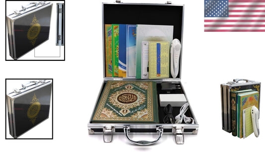 Multi-Functional Quran Reading Pen - 12 Hours Battery, 19 Reciters Included