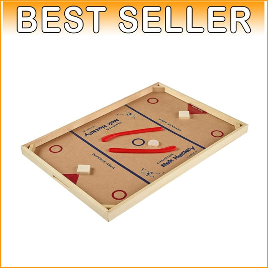 Family-Friendly Champion Nok Hockey Game - No Assembly Required for Instant Play