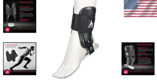 Feather-Light Ankle Support Brace - Perfect for Volleyball & Athletic Activities