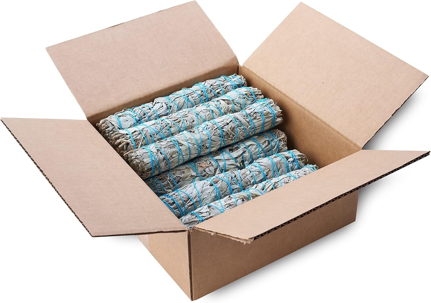 Wholesale 9" White Sage Smudge Sticks - 24 Bundles for Spiritual Growth
