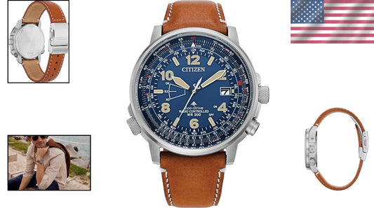 Durable Men's Promaster Air Skyhawk Watch with Eco-Drive & 200m Water Resistance