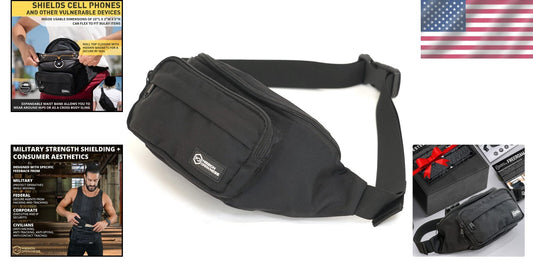 Advanced Digital Privacy Belt Bag - EMF Shielding for Phones and Accessories