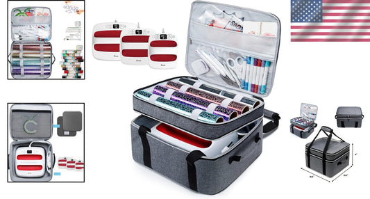 Durable Double-Layer Heat Press Bag for Cricut EasyPress 2 - Lightweight Design