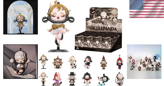 SKULLPANDA Image of Reality Series Blind Box Figures - 12PC Collectible Set