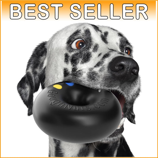 Virtually Indestructible Heavy Duty Dog Toy for Pit Bulls & German Shepherds