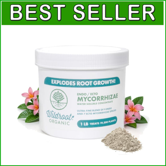 16 Species Mycorrhizae Inoculant - 1 lb Enhances Plant Growth & Saves Water