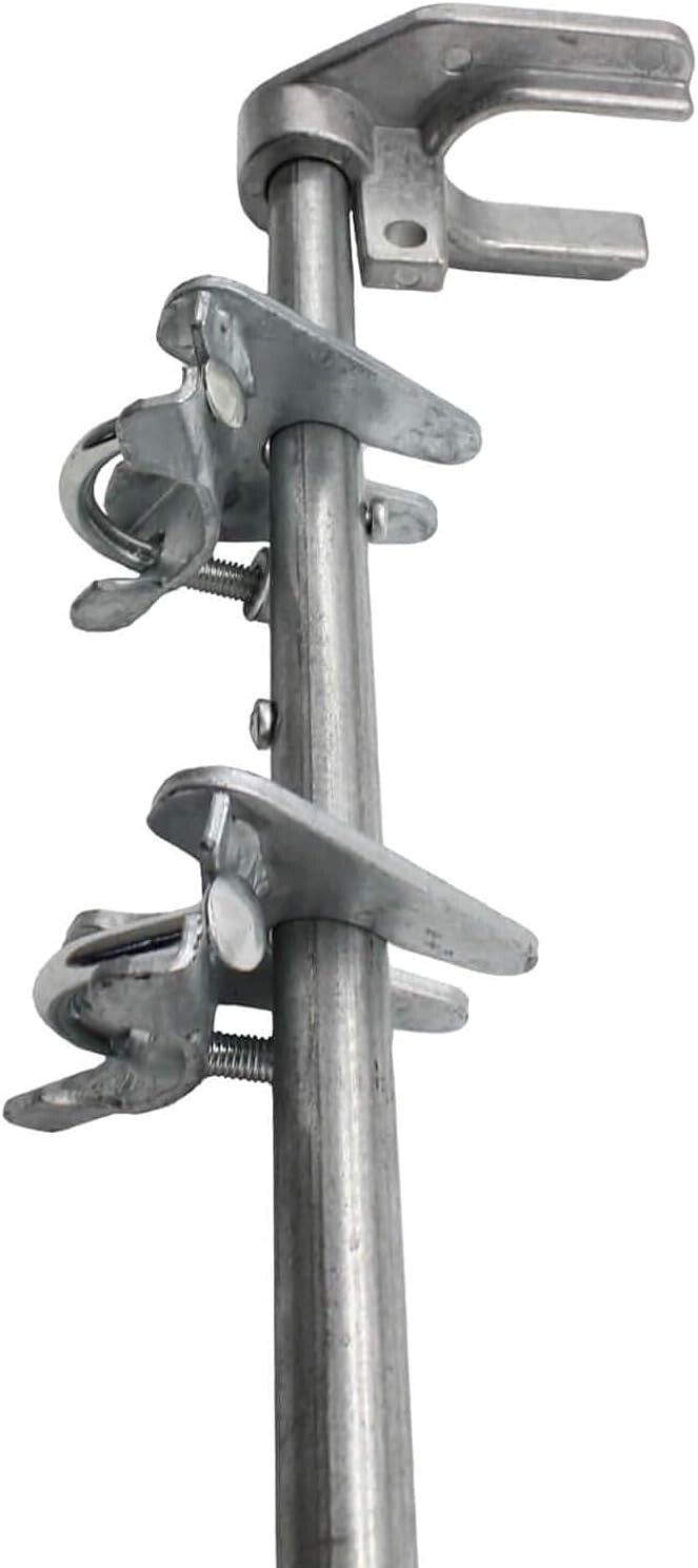 36" Drop Pin Latch for Chain Link Double Gates - Easy Installation