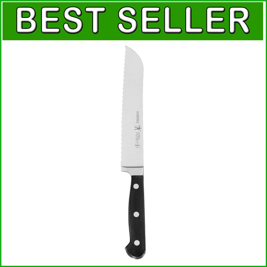 Classic 7-Inch Bread Knife - German Engineered for Precision & Durability