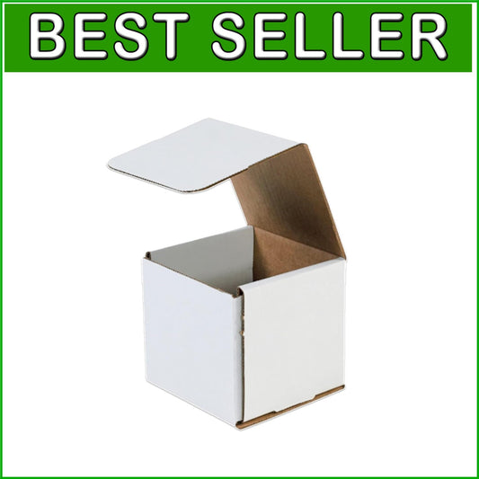 50-Pack 5x5x5 Heavy Duty Shipping Boxes - Eco-Friendly Packing Solutions