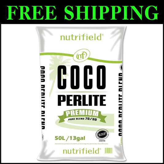 Eco-Friendly Coconut Coir & Perlite Potting Mix - 50L Premium Quality Blend